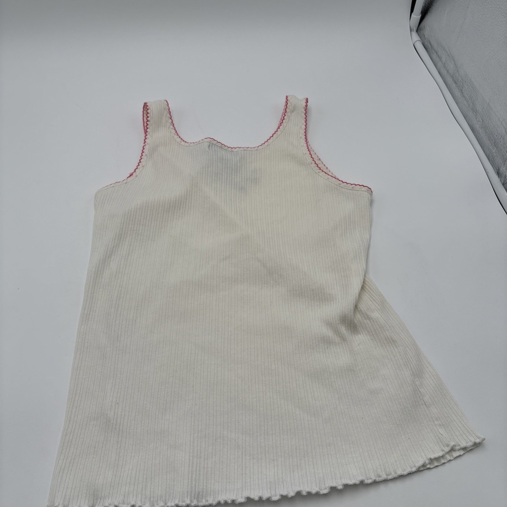 J Appel Classics Tank Top Sleeveless Womens Size Medium Strawberry's Floral Embr - Picture 10 of 15